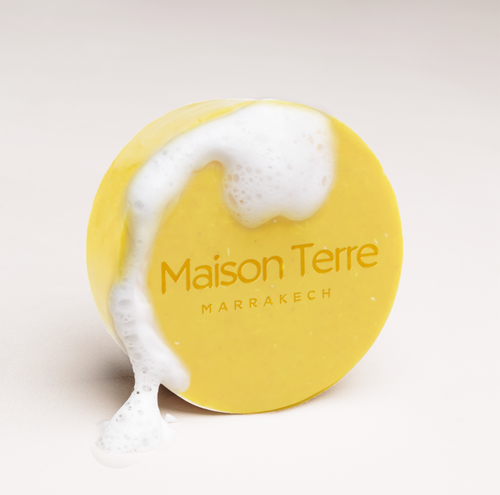 Savon visage curcuma safran acide kojic